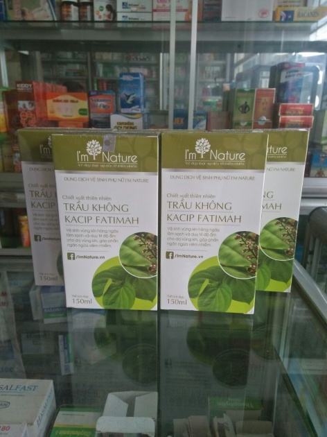 DUNG DỊCH VỆ SINH PHỤ NỮ TRẦU KHÔNG IM NATURE
